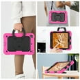 thumbnail image 5 of TECH CIRCLE Case for Apple iPad Mini (7.9") Tablet - [Built with Screen Protector] Heavy Duty Protection Rugged Case with Kickstand Portable Handle Drop Proof Cover, Rose, 5 of 10