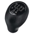 thumbnail image 1 of 5 Speed Manual Car Gear Shift Knob Shifter Lever Stick Silver, 1 of 5