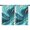 Teal Gold Marble-1, variant on Blackout Kids Curtains,Teal Gold Marble Childrens Insulated Curtains Set Of 2,Bedroom Essentials,Toddler Room Decor 42x54in(106x137cm)