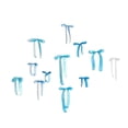 thumbnail image 2 of 12 lazos decorativos de pared para bricolaje, lazos de cinta decorativos para fotos, fondos para fiestas Azul, 2 of 9