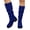 Blue, variant on Women's Slouchy Knee High Boots Platform Suede Tall Riding Booties Comfortable Wide Calf Dress Long Boots