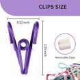 thumbnail image 4 of Clip de embalaje de alimentos de Material recubierto de Pvc de 30 Uds., Clips para bolsas Clipsbag Clipsclips, 4 of 5