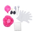 thumbnail image 4 of Raindrops 7Pcs Hair Dye Kit Plastic Hair Coloring Tools with Shower Cap Comb and Mixing Bowl, 4 of 8