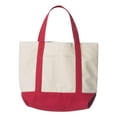 thumbnail image 1 of Liberty Bags Seaside Canvas Boat Tote (ROJO) (TODOS) Bolsos Liberty 8867, 1 of 1