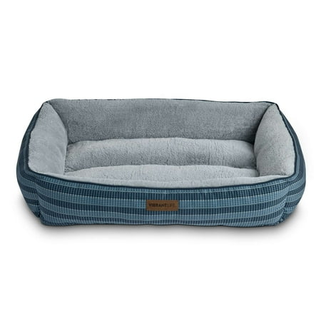 Vibrant Life Large Dog Bolster Bed