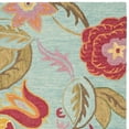 thumbnail image 6 of SAFAVIEH Blossom Mia Floral Flowers Wool Area Rug, Blue/Multi, 8'9" x 12', 6 of 8