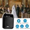 thumbnail image 4 of T9 UHF Bluetooth Wireless Voice Amplifier Portable for Teaching Lecture Tour Guide Microphone ,Loud Volume, 4 of 9