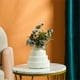 thumbnail image 1 of Jarrón de imitación de plástico esmaltado, arreglo floral para sala de estar, decoración de mueble de TV, decoración de flores secas, maceta, utensilio para flores, 1 of 6