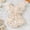 Beige, variant on Baby Girls Boho Lace Romper Dress Ruffled First Birthday Outfit Photo Jumpsuit Bodysuit Linen Baby Girl Clothes Easter for Baby Girls