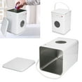 thumbnail image 3 of Contenedor De Polvo Para Lavandería, Dispensador De Detergente Para Ropa De Hojalata, Organización De Lavandería Con Asa Para Joyeros, 3 of 7