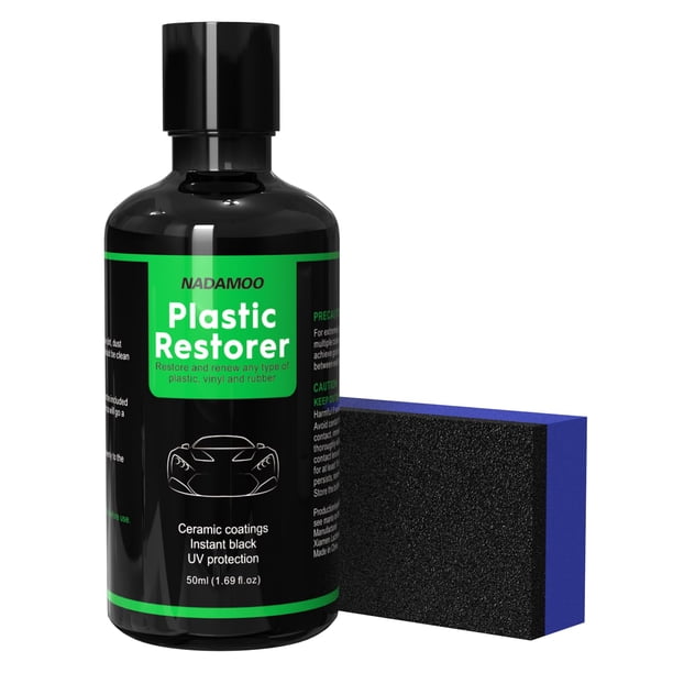 Restaurador de Plástico NADAMOO Altamente Concentrado 50 mL Revestimiento Cerámico