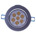 thumbnail image 2 of Led Luz De Techo Foco Empotrable Downlight Blanco Frío 100-245V 7*1W Minnieouse HA024279-02, 2 of 6