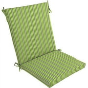 Mainstays Striped Chair Cushion, Spicy Lime