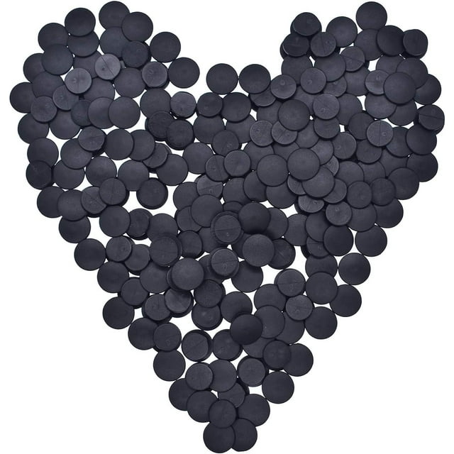 Accesorios de botón de plástico con hebilla negra, 1000 Uds., amuletos traseros para amuletos de zapatos planos y amuletos de pulsera, adornos de bricolaje de fábrica