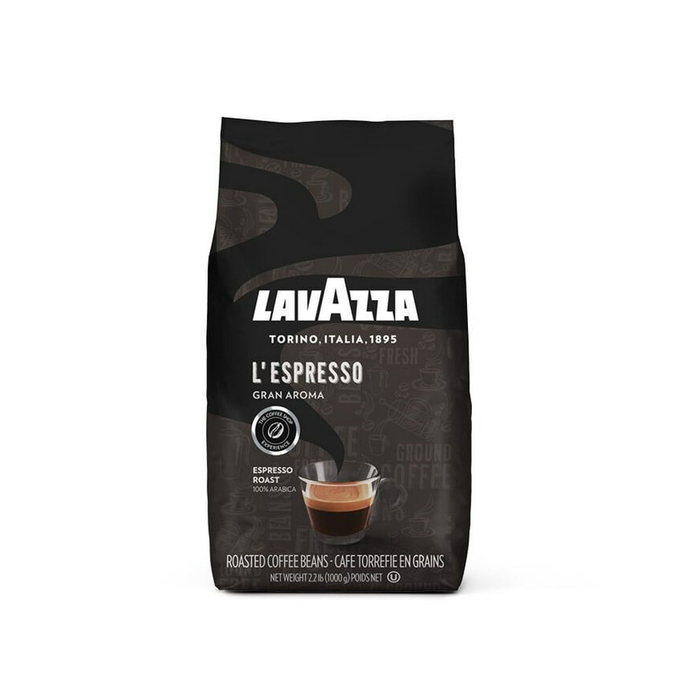 Lavazza, Gran Aroma Whole Bean Coffee, 2.2 lb