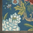 thumbnail image 5 of Nourison Sun N' Shade Indoor/Outdoor Tropical Botanical Blue/Multicolor 5'3" x 7'5" Area Rug, (5' x 8'), 5 of 10