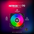 thumbnail image 4 of Disipador CPU Gamer Balam Rush NX70 120mm ARGB LGA 1700 AM5 Negro, 4 of 6