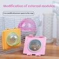 thumbnail image 2 of Hamster Tubes Set Transparent Hamster Cage Toys DIY  Connection Tunnel Track  Toy, 2 of 8