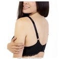 thumbnail image 3 of Brassier BrasJade para Mujer, Con Copas Preformadas, Negro Talla 36B, 3 of 4