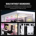 thumbnail image 4 of Funda para PC Corsair iCUE LINK 3500X RGB Mid-Tower ATX blanca, 4 of 7