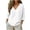 White, variant on Vivianyo HD Women's V-Neck Long Sleeve Casual Blouse, Casual Textured Top For Women Everyday Wear, Women's Dark Gray, Sizes S-5XL