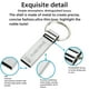 thumbnail image 4 of USB 3.1 Flash Drive 1TB Flash Drive High Speed Thumb Drive Rotatable Design Memory Stick for Computer Zip Drive USB Backup Jump Drive - Silver, 4 of 7
