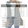thumbnail image 3 of Cyglowse Womens Sherpa Vest Sleeveless Fuzzy Fleece Open Front Cardigan Warm Winter Jacket for Casual Army Green L, 3 of 5