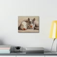 thumbnail image 3 of Chinchilla Couple Chinchilla Troop Print Animal Wall Art Wildlife Canvas Prints Wall Art Ready to Hang Unframed, 3 of 18