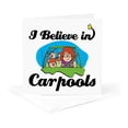 thumbnail image 5 of 3drose, I Believe in Carpools, 12 Greeting Cards with Envelopes, 5 of 7