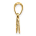 thumbnail image 2 of 14k Yellow Gold Handcuffs Pendant, 2 of 5