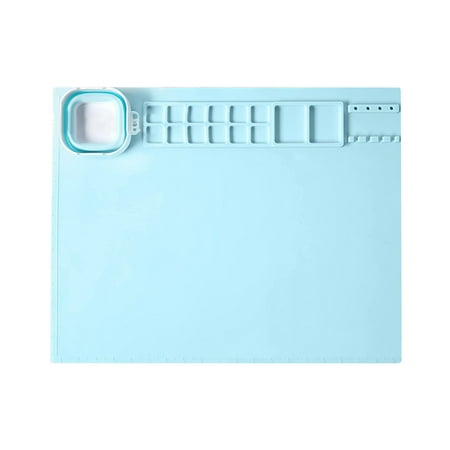 

Large Silicone Mat Silicone Painting Mat & Paint Holder Non-Stick Silicone Artist Mat For Painting Watercolour & Jewellery DIY