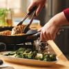 thumbnail image 4 of Anolon Advanced Home Hard-Anodized Nonstick Deep Square Grill Pan, 11-Inch, Onyx, 4 of 7