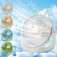 thumbnail image 5 of Desk Fan 7 Inch Portable Fan Desk Fans Small Quiet Powerful Table Fan 360 Degree, 5 of 5