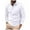 White, variant on Men's Daily Polo Shirt Solid Color Long Sleeved T Shirt Breathable Casual Polos Undershirt