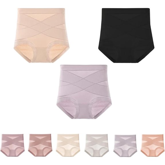 Leakproof Panties with Tummy Control, Ultimate Comfort Leakproof and Shaping Panties Women's High Waisted Underwear