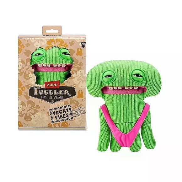 Teen Monster Beach Resort Series Plush Toy Genuine Doll Monster Ugly And Funny Tooth Monster Plushie Doll Gift