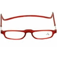thumbnail image 4 of Clic Reader Magnetic Full Rim Reading Glasses, +3.00 Magnification, Red, 1 Pair, 4 of 7