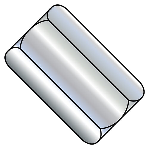 8-32X5/8-5/16 Hex Rod Coupling Nut 5/16 inch Across Flats Zinc (Pack Qty 1,000) BC-081005NCUP