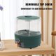 thumbnail image 3 of Dispensador De Contenedores De Almacenamiento De Granos Contenedor de almacenamiento Caja de granos 6 rejillas Cocina para el hogar (L) verde, 3 of 5