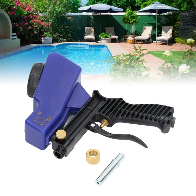 Pistola De Chorro De Arena De Aire, Kit De Pistola De Chorro De Arena De 70-150 PSI Para Compresor De Aire, Removedor De óxido De Pintura Para Metal, Madera