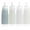 Grey, variant on OKYWHOP BPA-Free Silicone Condiment Squeeze Bottles 4 Pack, 12oz Leak Proof Sauce Dispensers with Extra Interchangeable Lids, Easy Squeeze Bottles for Oil, Honey, BBQ & Salad Dressings