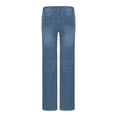 thumbnail image 5 of Idoravan womens jeans straight leg Women's Casual Loose Wide Leg Jeans Comfy High Waisted Sports Pants With Pockets Jeans, 5 of 5