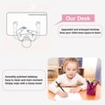 thumbnail image 5 of Kids Desk and Chair Set - Adjustable Kids Desk for Boys, Girls and Kids, ith Posture Corrector, Drawer, Pencil Slot and Hook, Perfect for Study, Home, Training or School (Gray), 5 of 9