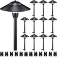 thumbnail image 1 of Luces de paisaje SUNVIE 3W 12-24V impermeables, paquete de 12, 1 of 7