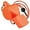 Orange, variant on Fox 40 Pearl Safety Whistle With Breakaway Lanyard
