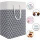 thumbnail image 5 of Cesto para ropa sucia NQ 1 pieza con asa larga plegable impermeable 75 litros gris, 5 of 5