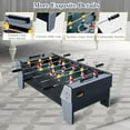 thumbnail image 3 of 4-in-1 Mini Multi Game Table, Combination Game Table, Childrens Combo Arcade Set w/Pool Billiards, Hockey, Foosball and Table Tennis for Home, Play Room,Friends & Family, 3 of 6