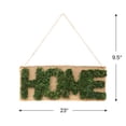 thumbnail image 5 of Northlight Rustic Home Artificial Grass Wall Hanging Decoration - 9.5" x 23" - Green & Beige, 5 of 7