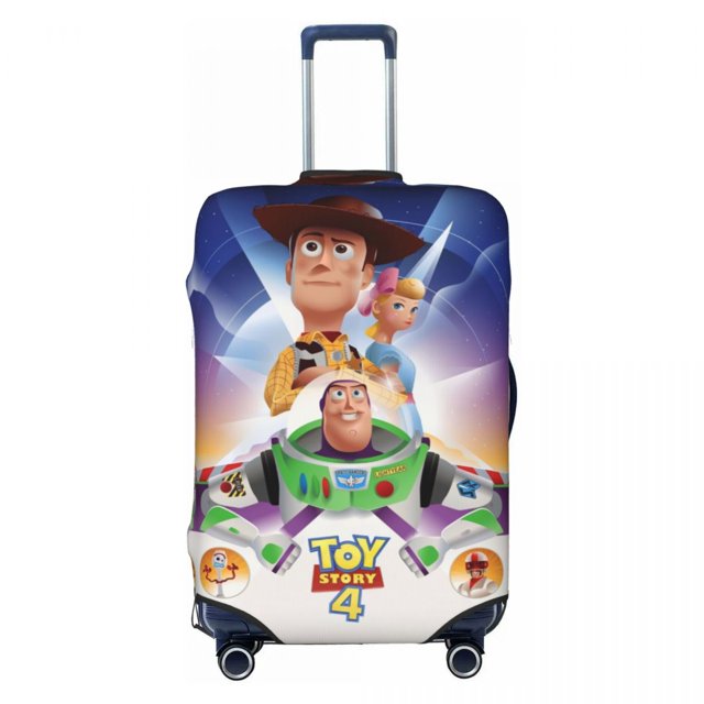 Custom Toy Story 4 Aliens 3685 Luggage Cover Elastic Travel Suitcase Protective Covers Fits 18-32 Inch