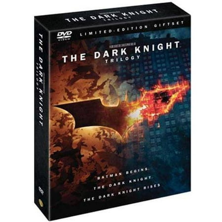 The Dark Knight Trilogy Limited Edition Giftset: Batman Rises / The Dark Knight / The Dark Knight Rises (DVD + Digital Copy) (Walmart Exclusive)